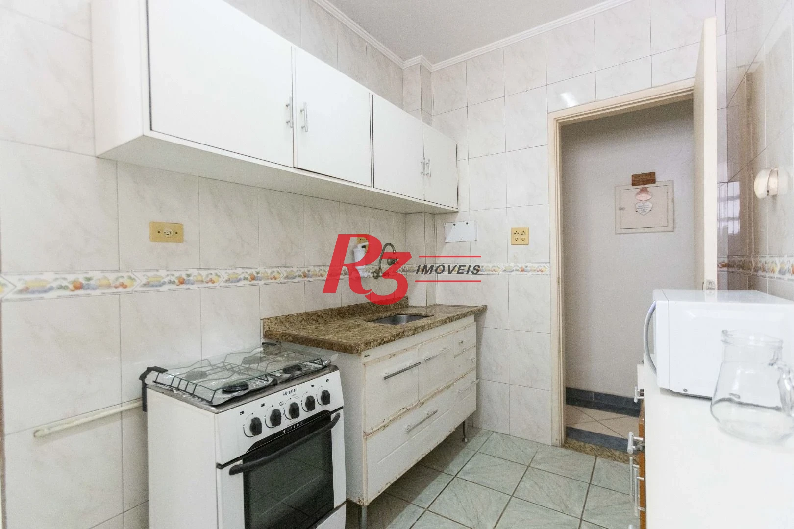 Apartamento com 3 dormitórios para alugar, 100 m² por R$ 4.500,02/mês - José Menino - Santos/SP