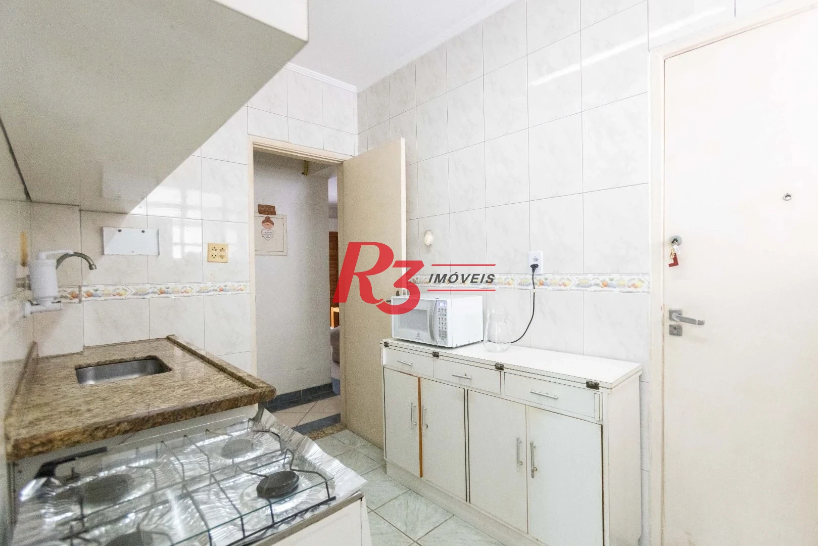 Apartamento com 3 dormitórios para alugar, 100 m² por R$ 4.500,02/mês - José Menino - Santos/SP