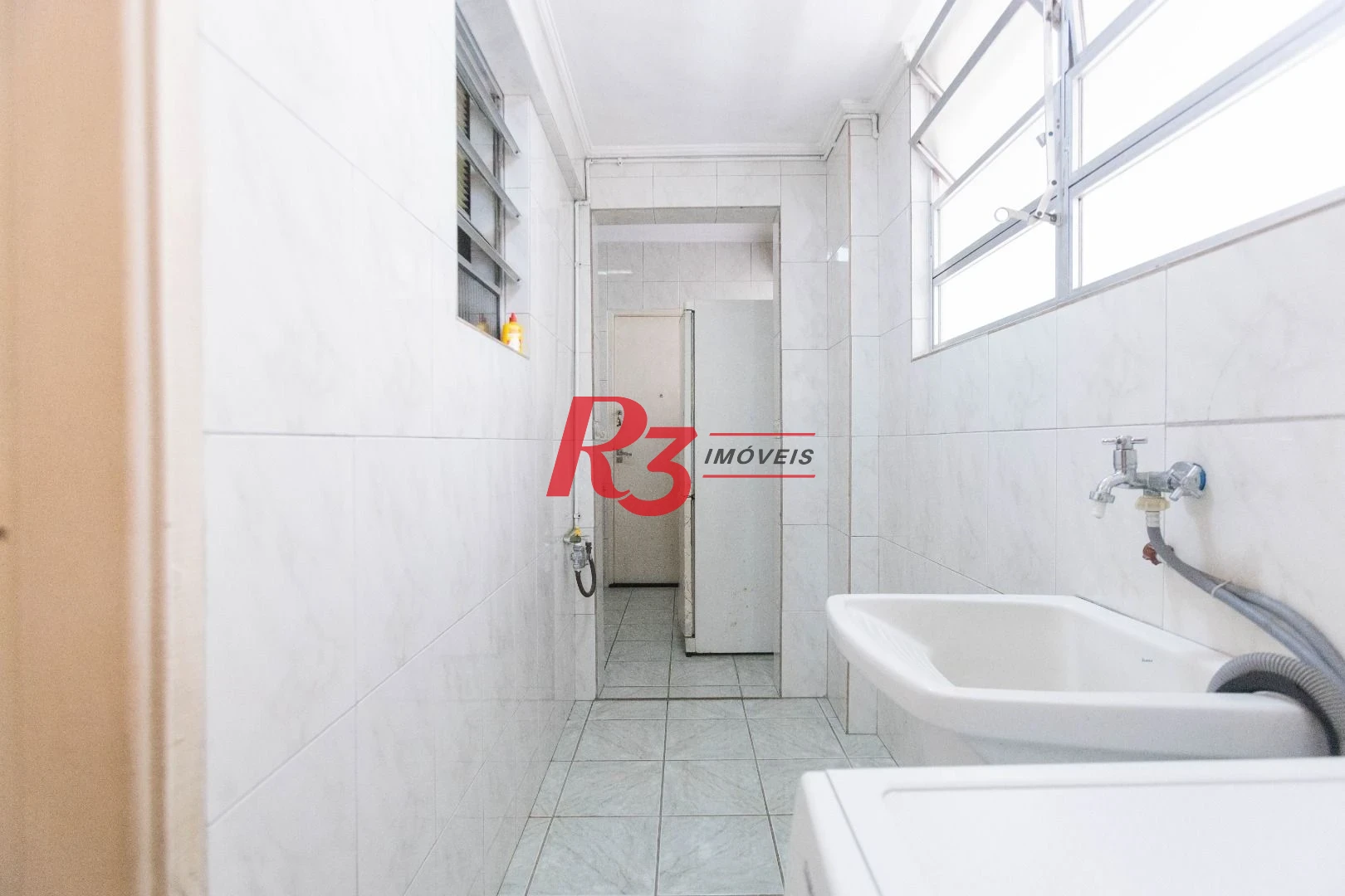 Apartamento com 3 dormitórios para alugar, 100 m² por R$ 4.500,02/mês - José Menino - Santos/SP