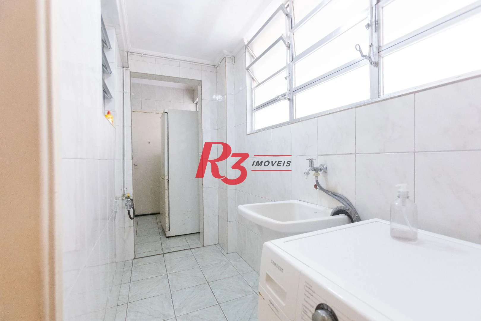 Apartamento com 3 dormitórios para alugar, 100 m² por R$ 4.500,02/mês - José Menino - Santos/SP