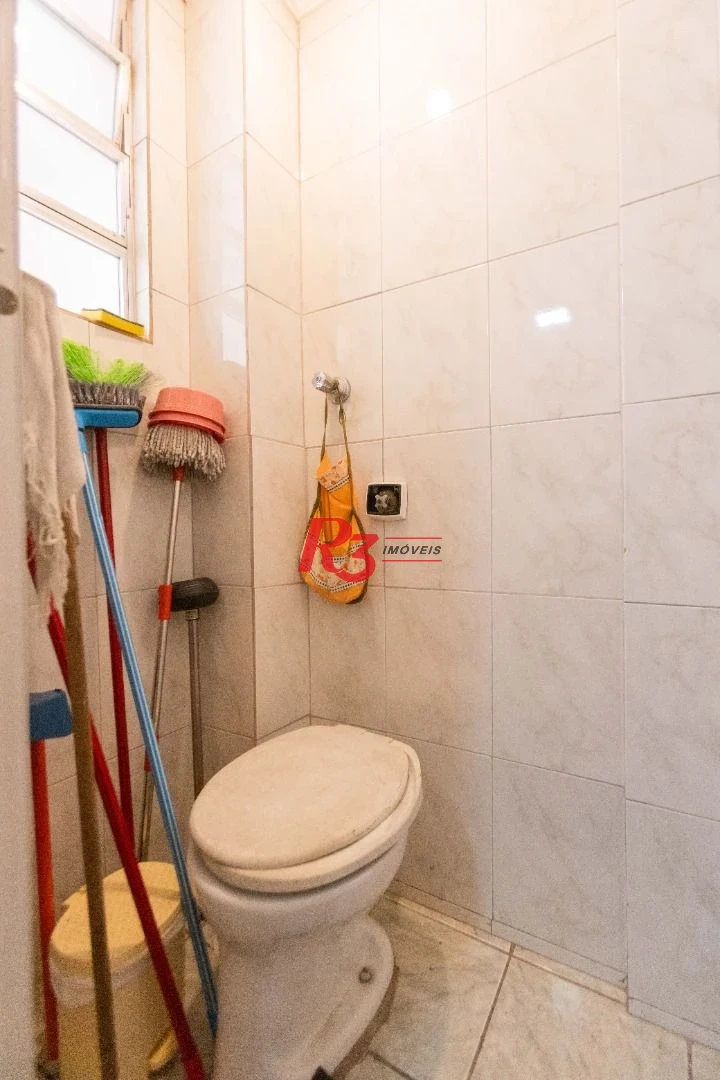 Apartamento com 3 dormitórios para alugar, 100 m² por R$ 4.500,02/mês - José Menino - Santos/SP