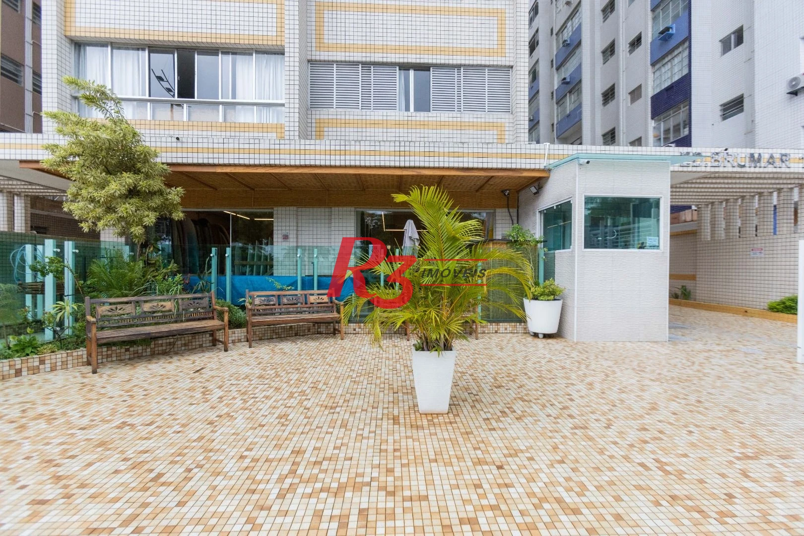 Apartamento com 3 dormitórios para alugar, 100 m² por R$ 4.500,02/mês - José Menino - Santos/SP