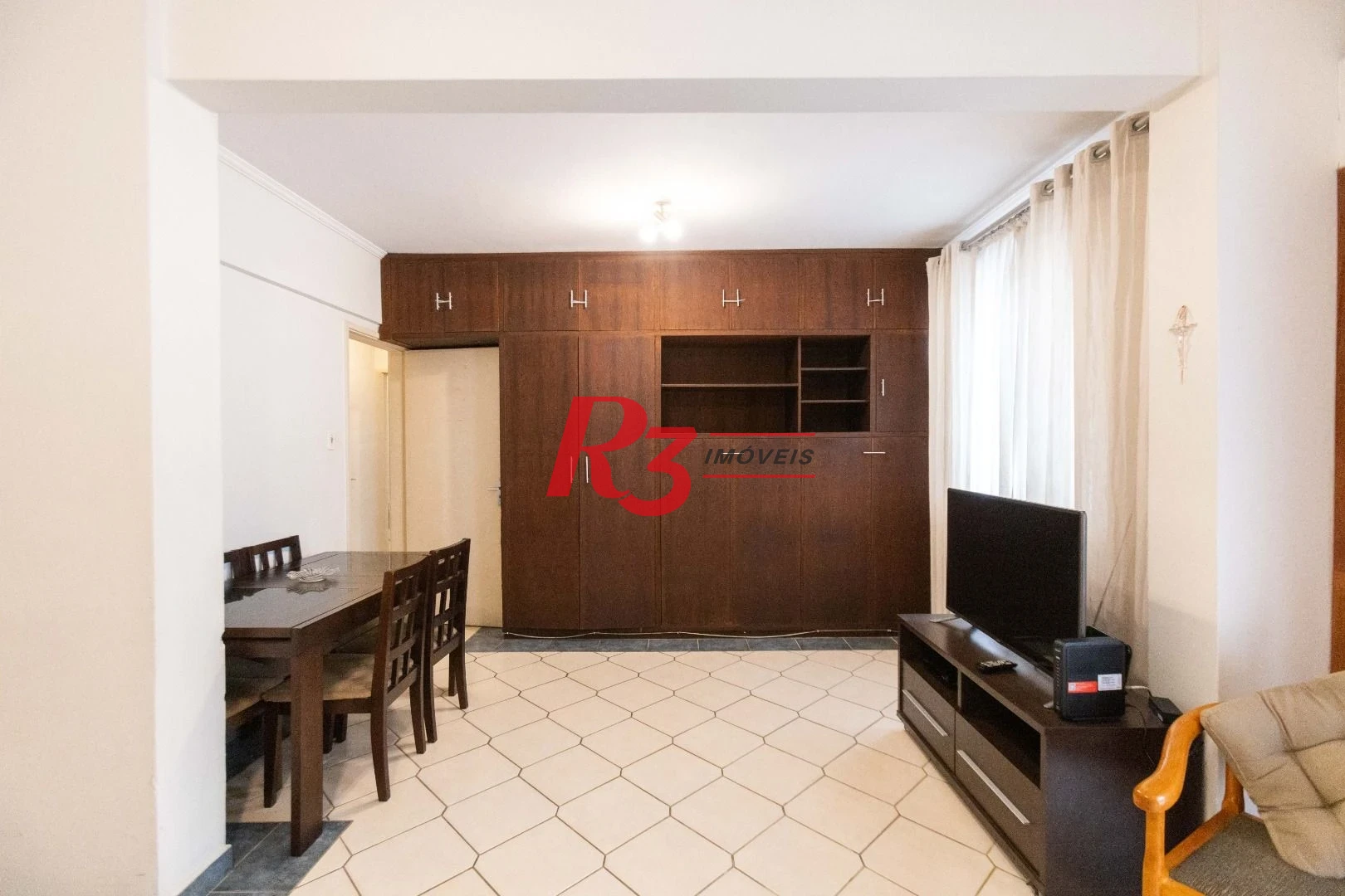 Apartamento com 3 dormitórios para alugar, 100 m² por R$ 4.500,02/mês - José Menino - Santos/SP