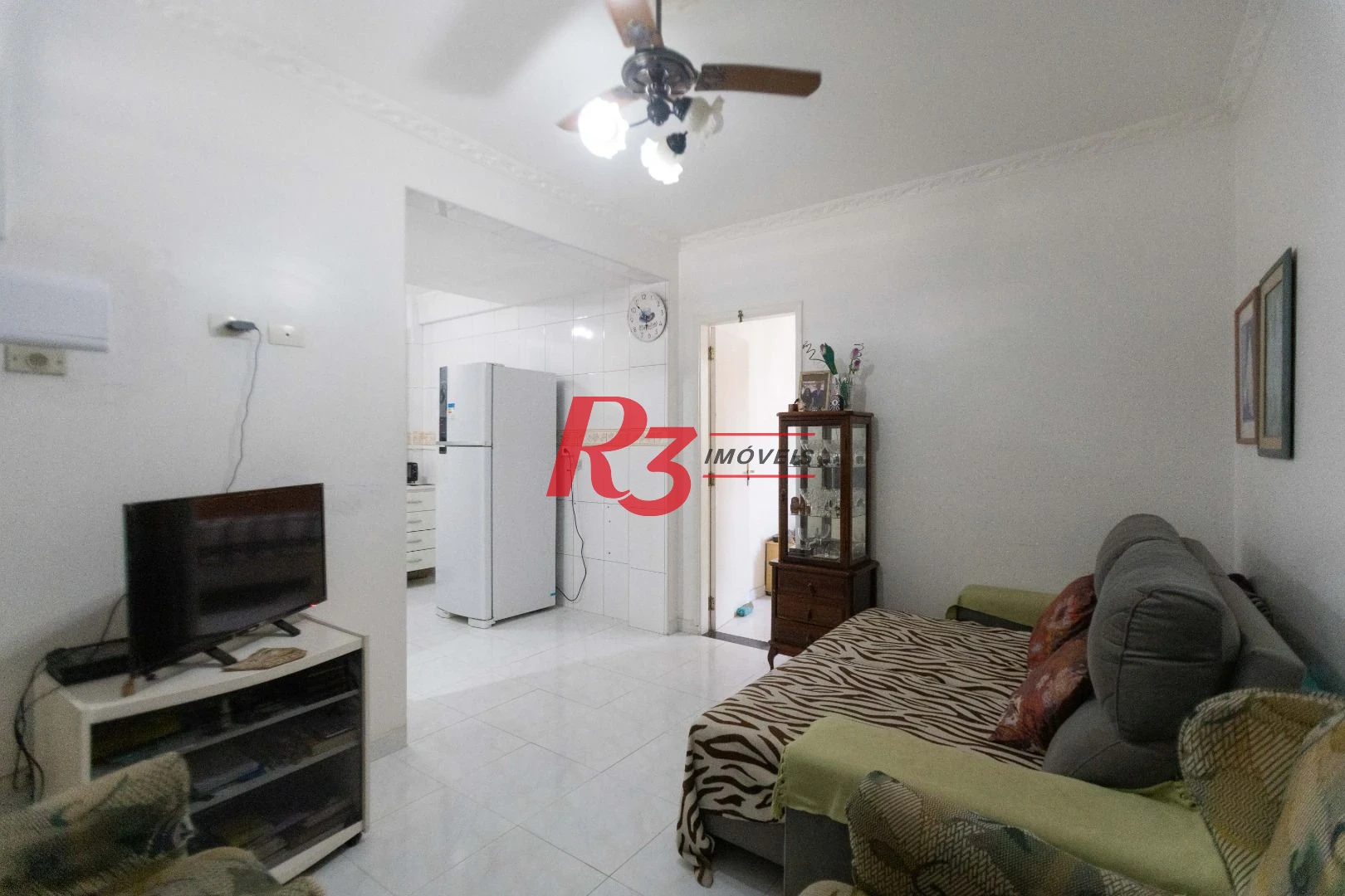 Apartamento com 1 dormitório à venda, 45 m² por R$ 390.000,00 - José Menino - Santos/SP