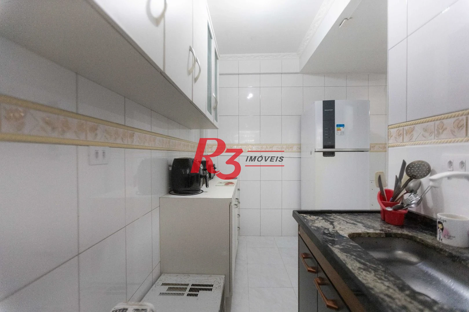 Apartamento com 1 dormitório à venda, 45 m² por R$ 390.000,00 - José Menino - Santos/SP