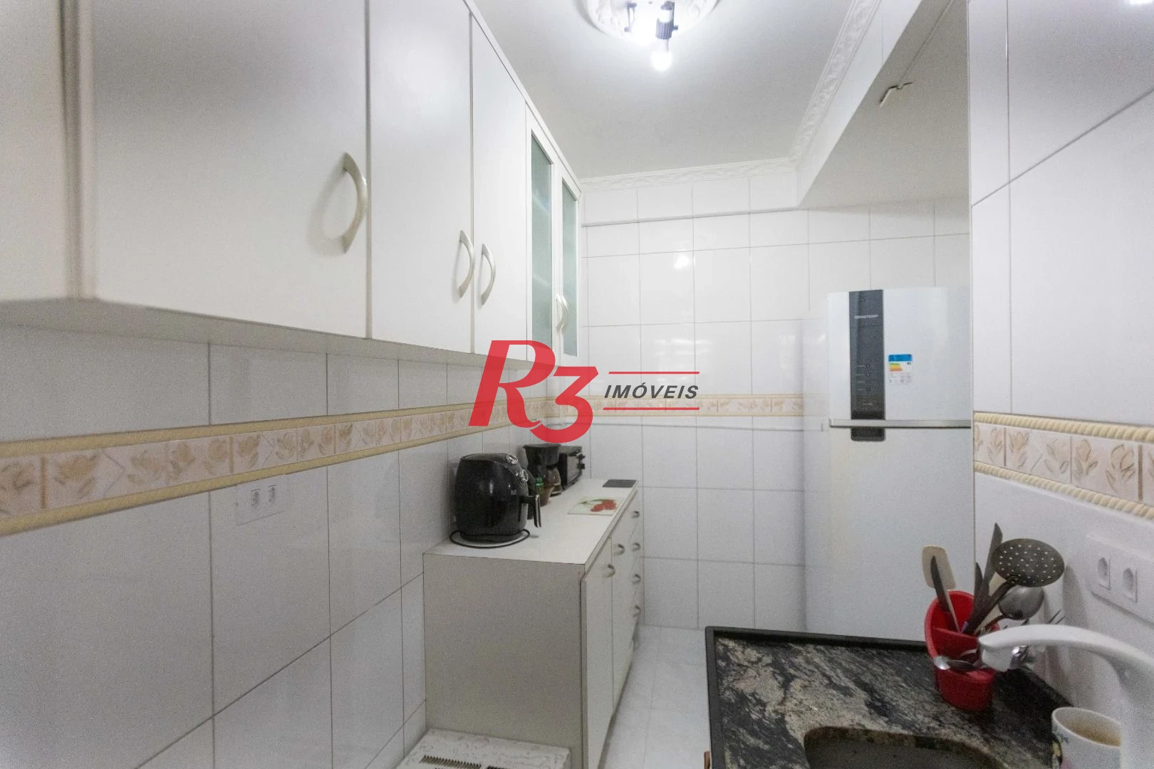 Apartamento com 1 dormitório à venda, 45 m² por R$ 390.000,00 - José Menino - Santos/SP