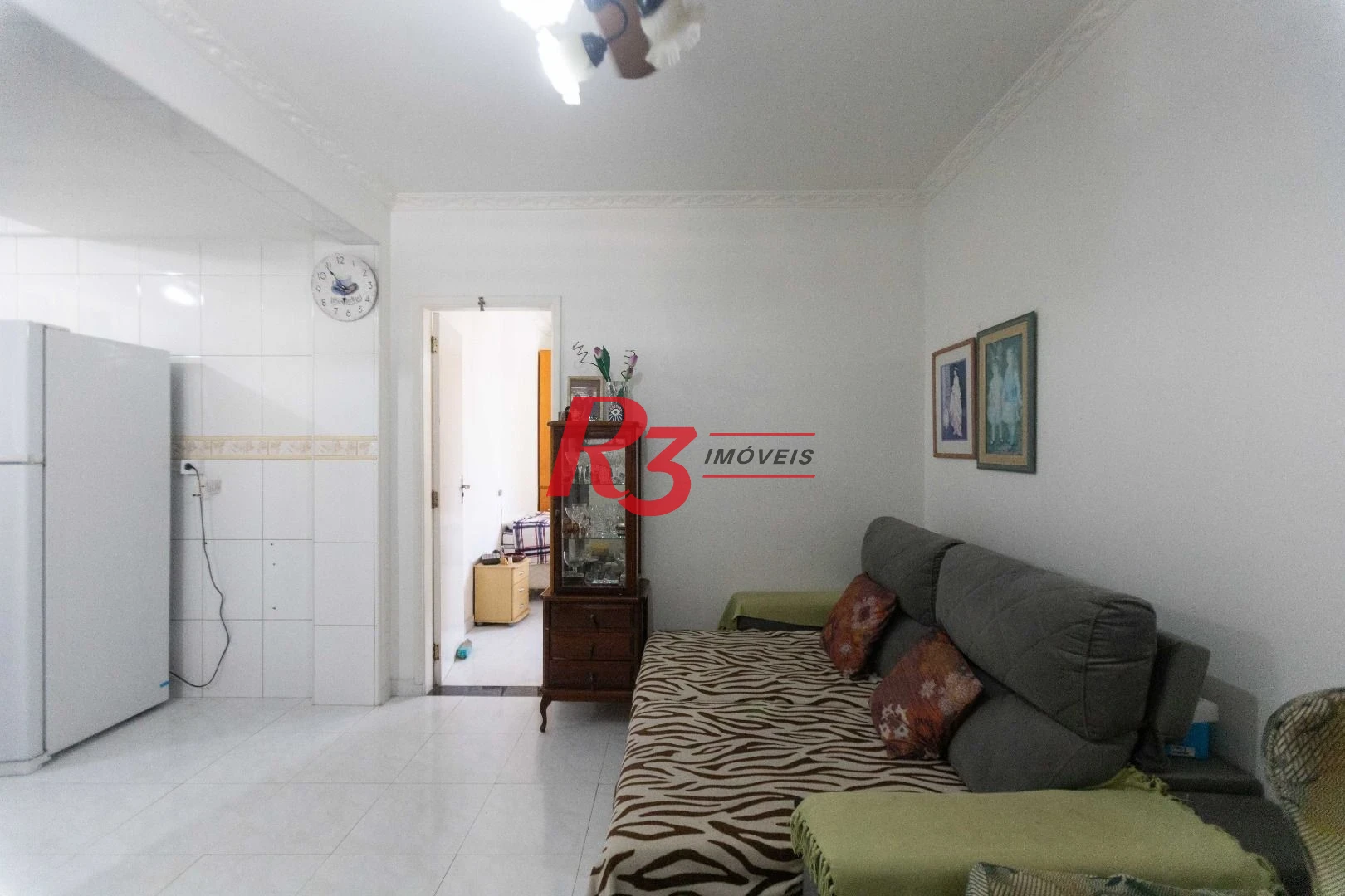 Apartamento com 1 dormitório à venda, 45 m² por R$ 390.000,00 - José Menino - Santos/SP