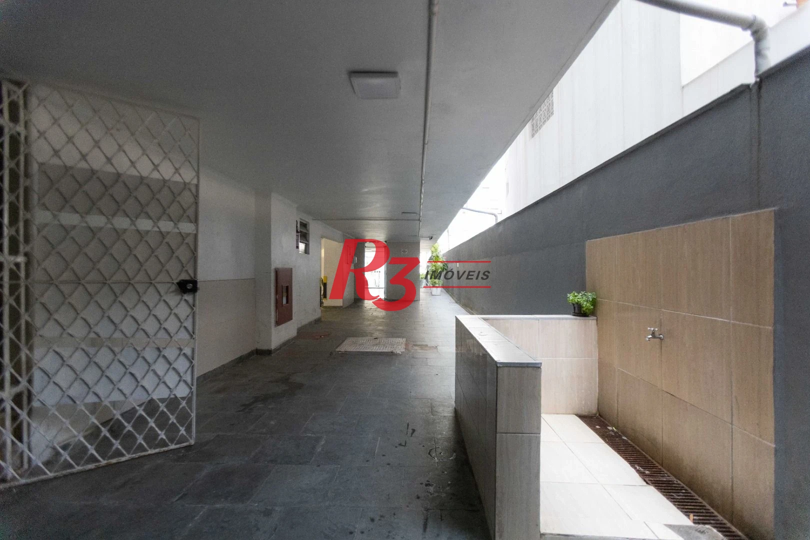 Apartamento com 1 dormitório à venda, 45 m² por R$ 390.000,00 - José Menino - Santos/SP