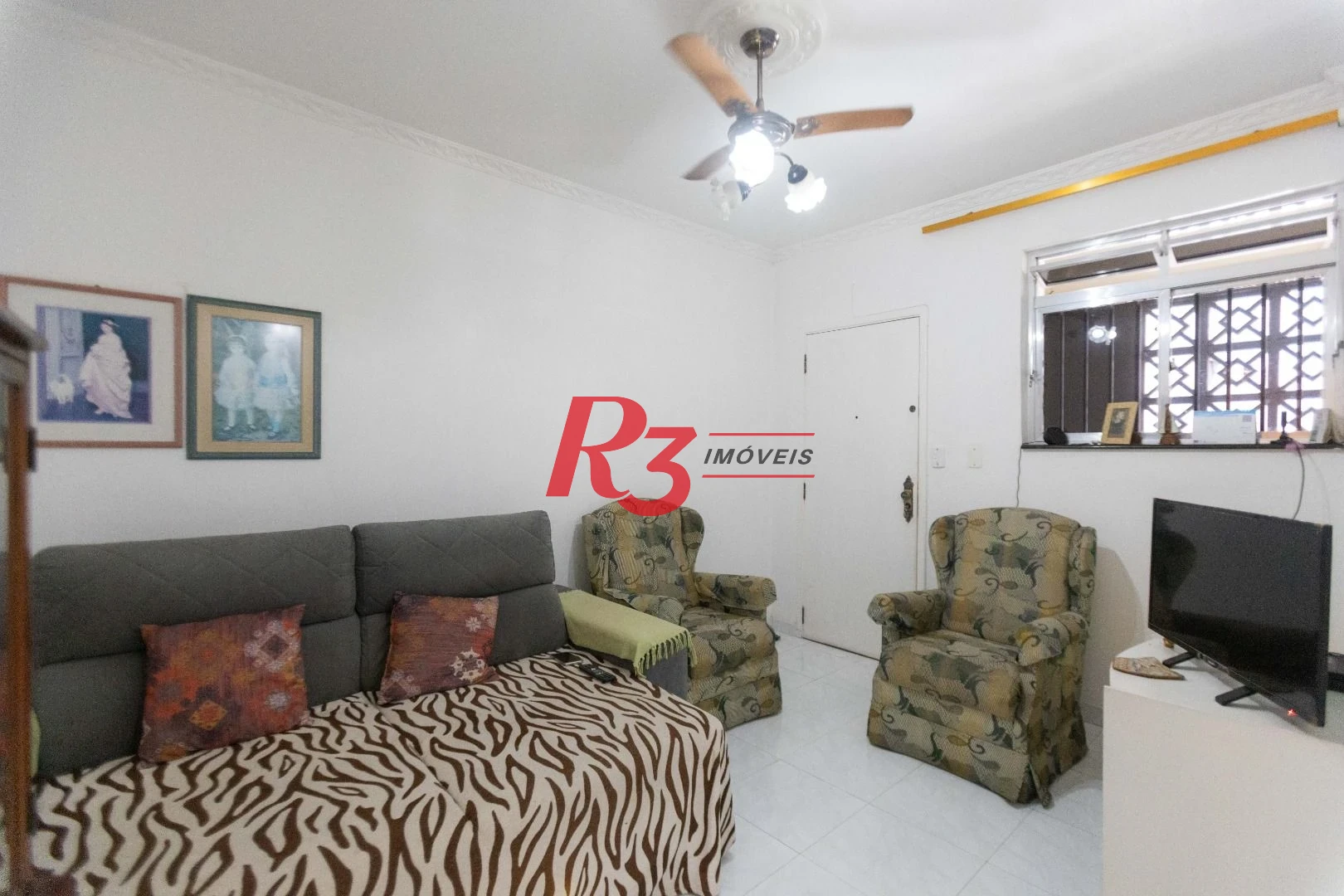 Apartamento com 1 dormitório à venda, 45 m² por R$ 390.000,00 - José Menino - Santos/SP