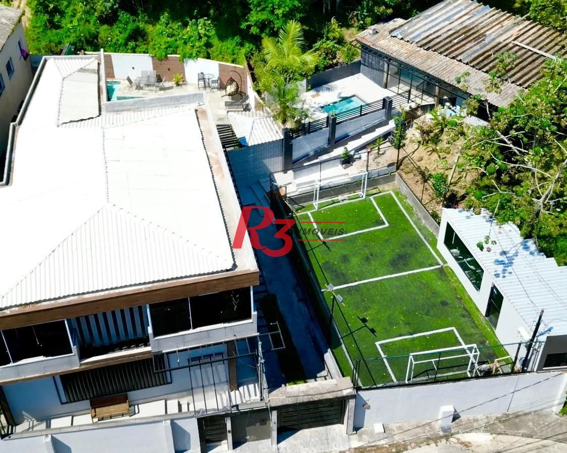 Sobrado com 5 dormitórios, 400 m² - venda por R$ 1.988.000,00 ou aluguel por R$ 18.000,00/mês - Morro de Nova Cintra - Santos/SP