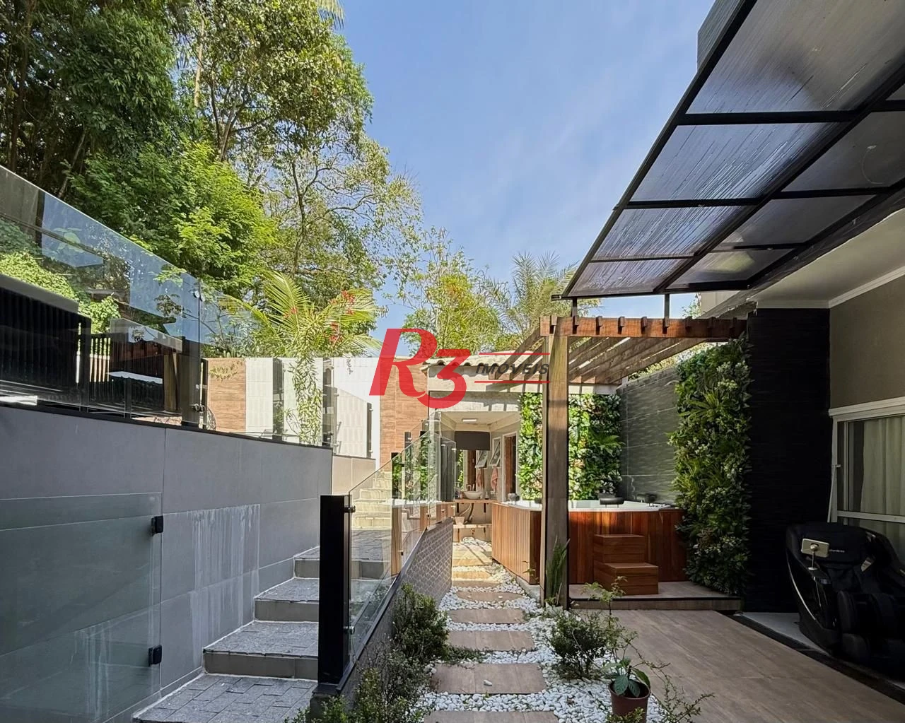 Sobrado com 5 dormitórios, 400 m² - venda por R$ 1.988.000,00 ou aluguel por R$ 18.000,00/mês - Morro de Nova Cintra - Santos/SP