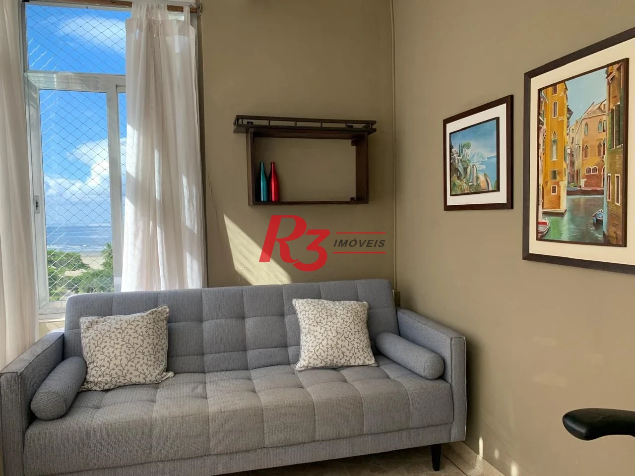 Apartamento com 2 dormitórios para alugar, 163 m² por R$ 6.400,02/ano - José Menino - Santos/SP