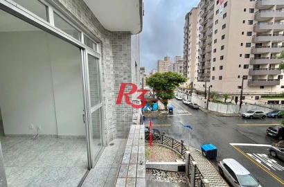 Apartamento com 3 dormitórios à venda, 97 m² por R$ 600.000,00 - Embaré - Santos/SP
