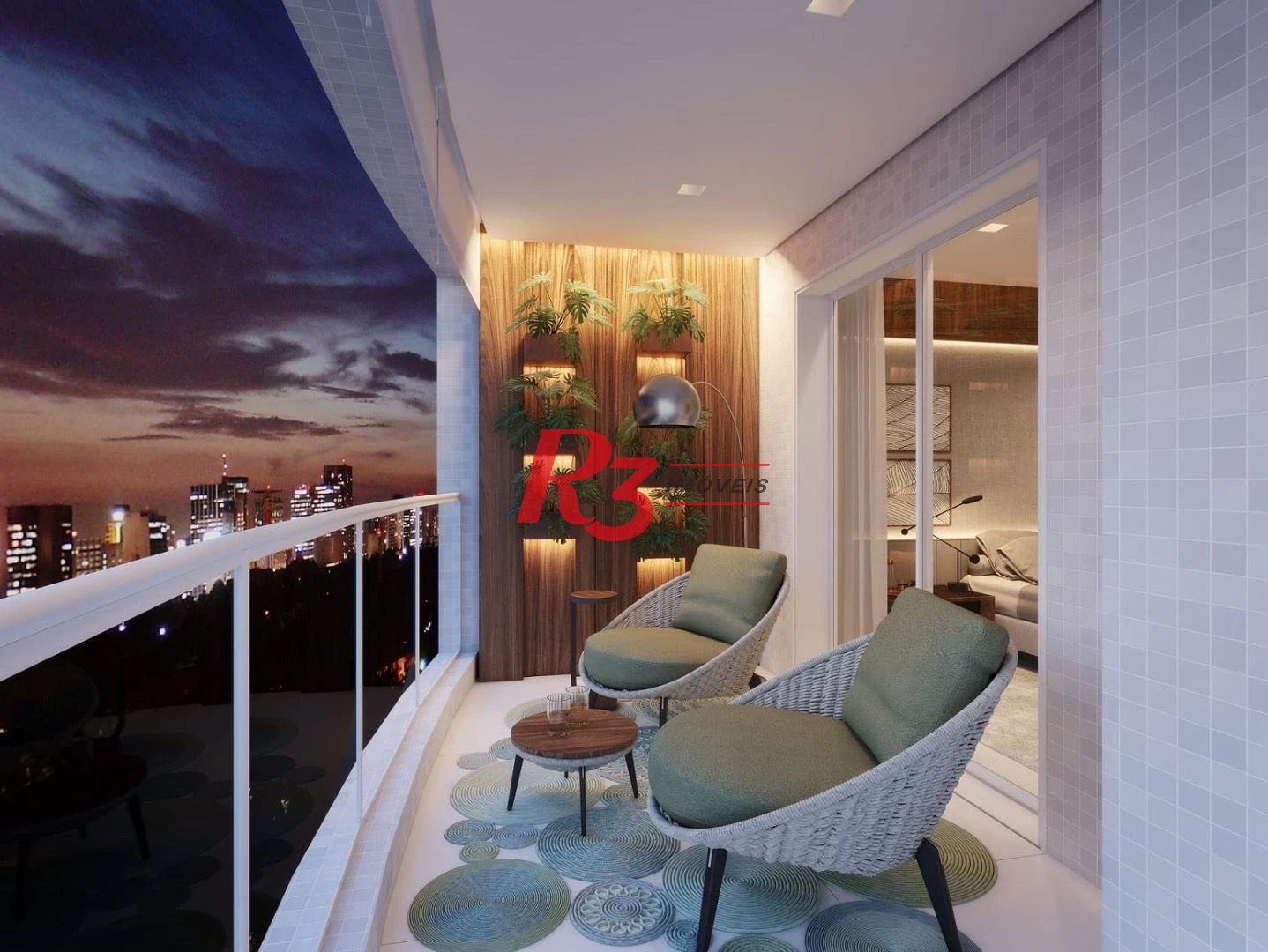 Apartamento com 2 dormitórios à venda, 113 m² por R$ 2.250.000,00 - Ponta da Praia - Santos/SP