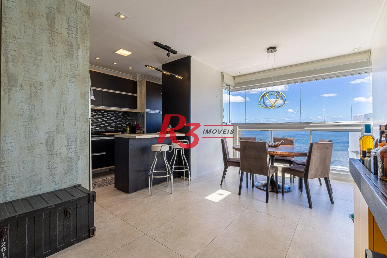 Apartamento Duplex com 2 dormitórios à venda, 157 m² por R$ 1.850.000,00 - Pompéia - Santos/SP