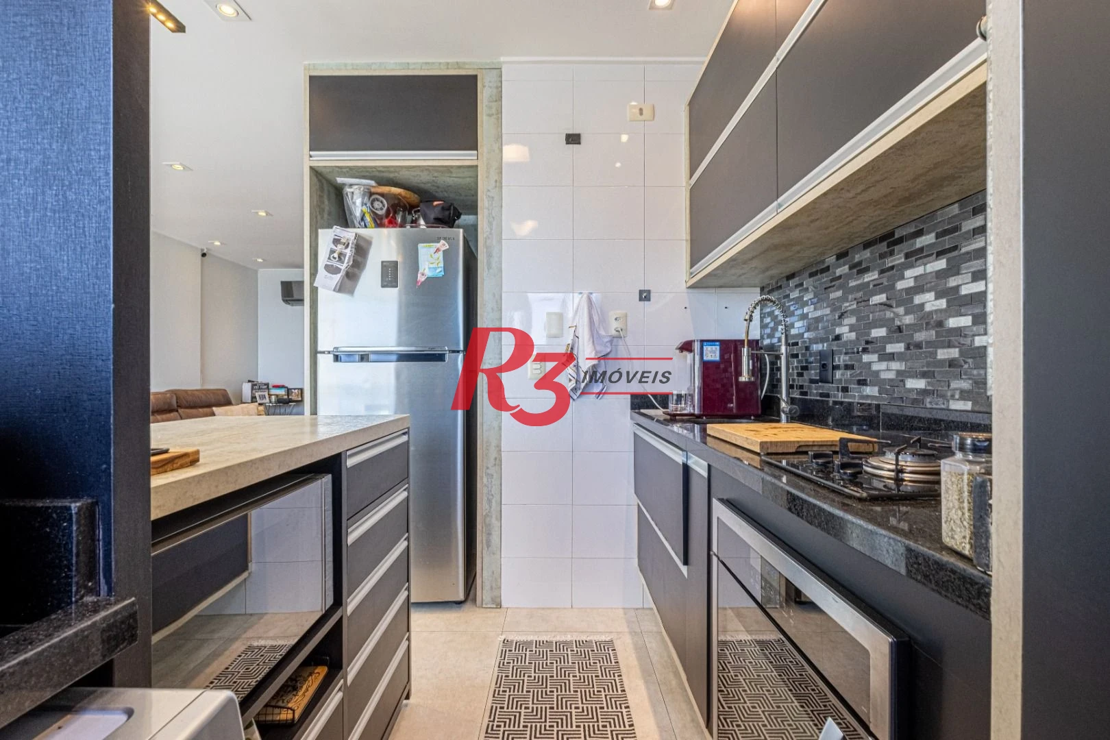 Apartamento Duplex com 2 dormitórios à venda, 157 m² por R$ 1.850.000,00 - Pompéia - Santos/SP