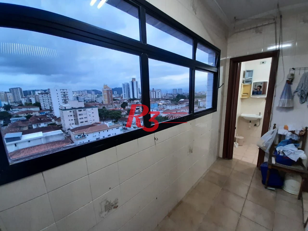 Apartamento com 3 dormitórios à venda, 123 m² por R$ 750.000,00 - Boqueirão - Santos/SP