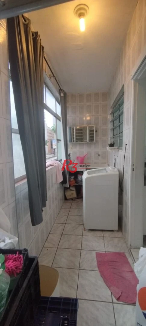 Apartamento com 3 dormitórios para alugar, 102 m² por R$ 3.700,00/mês - Gonzaga - Santos/SP