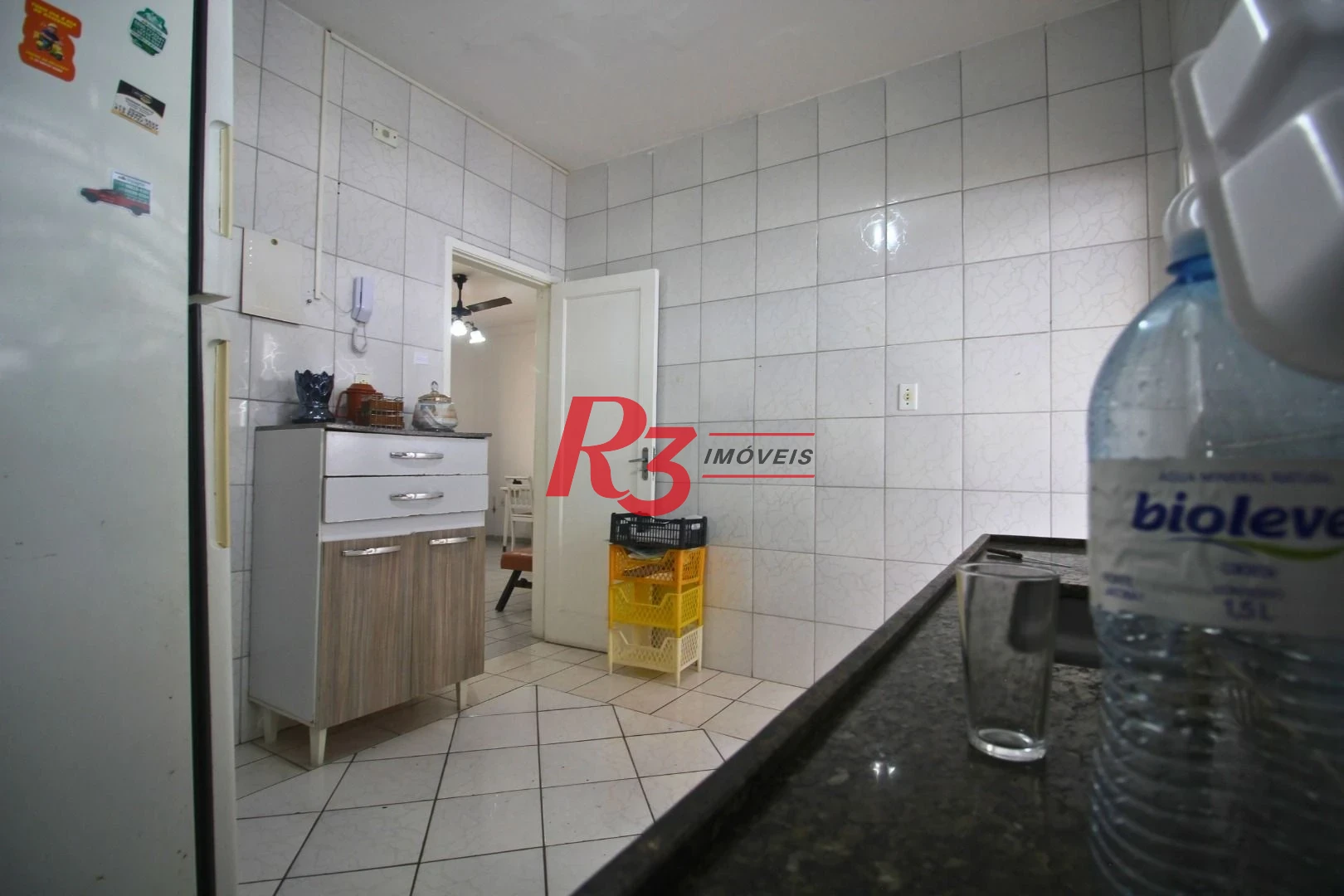 Apartamento com 3 dormitórios para alugar, 102 m² por R$ 3.700,00/mês - Gonzaga - Santos/SP