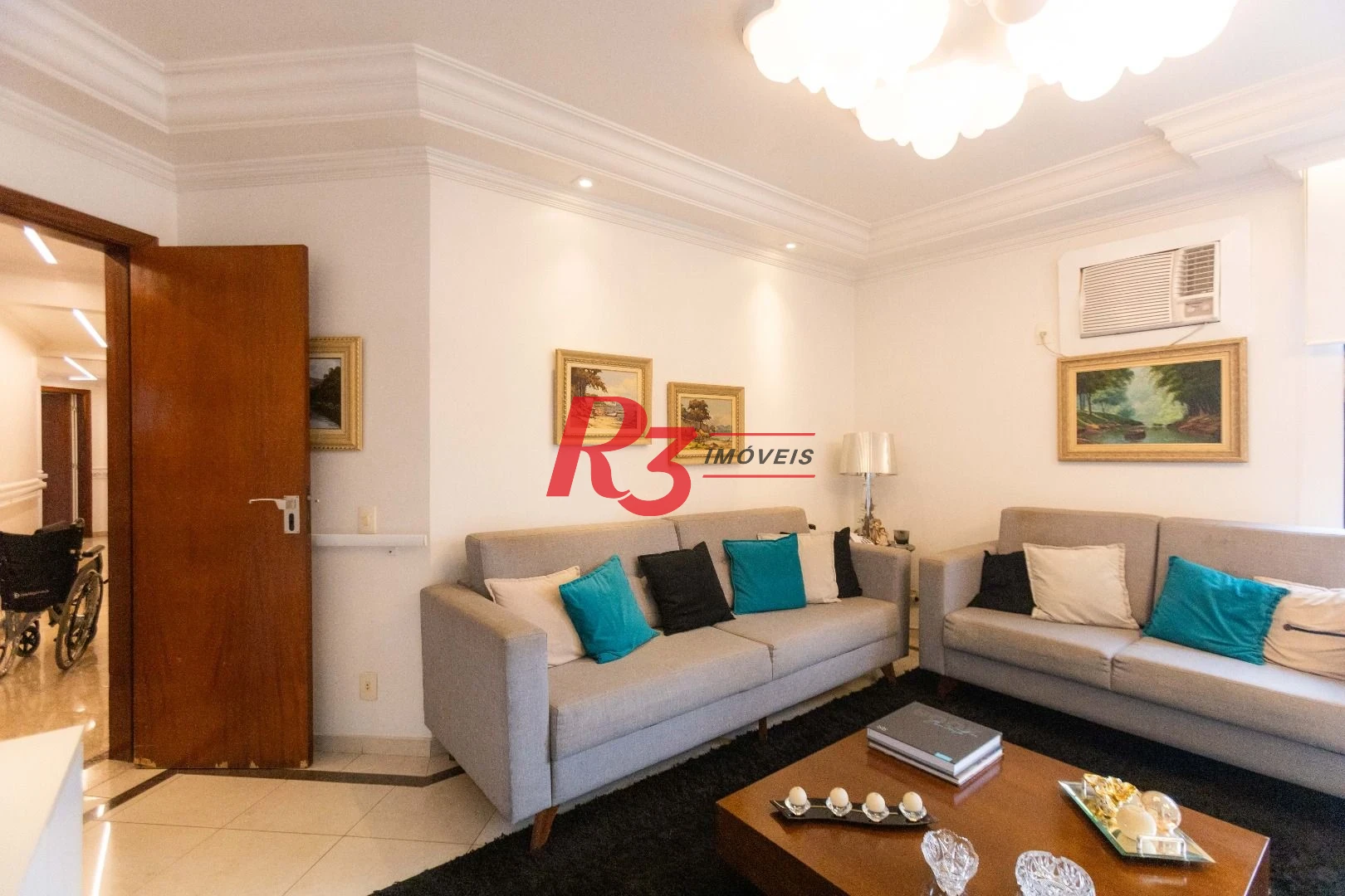 Apartamento à venda, 196 m² por R$ 1.800.000,00 - Boqueirão - Santos/SP