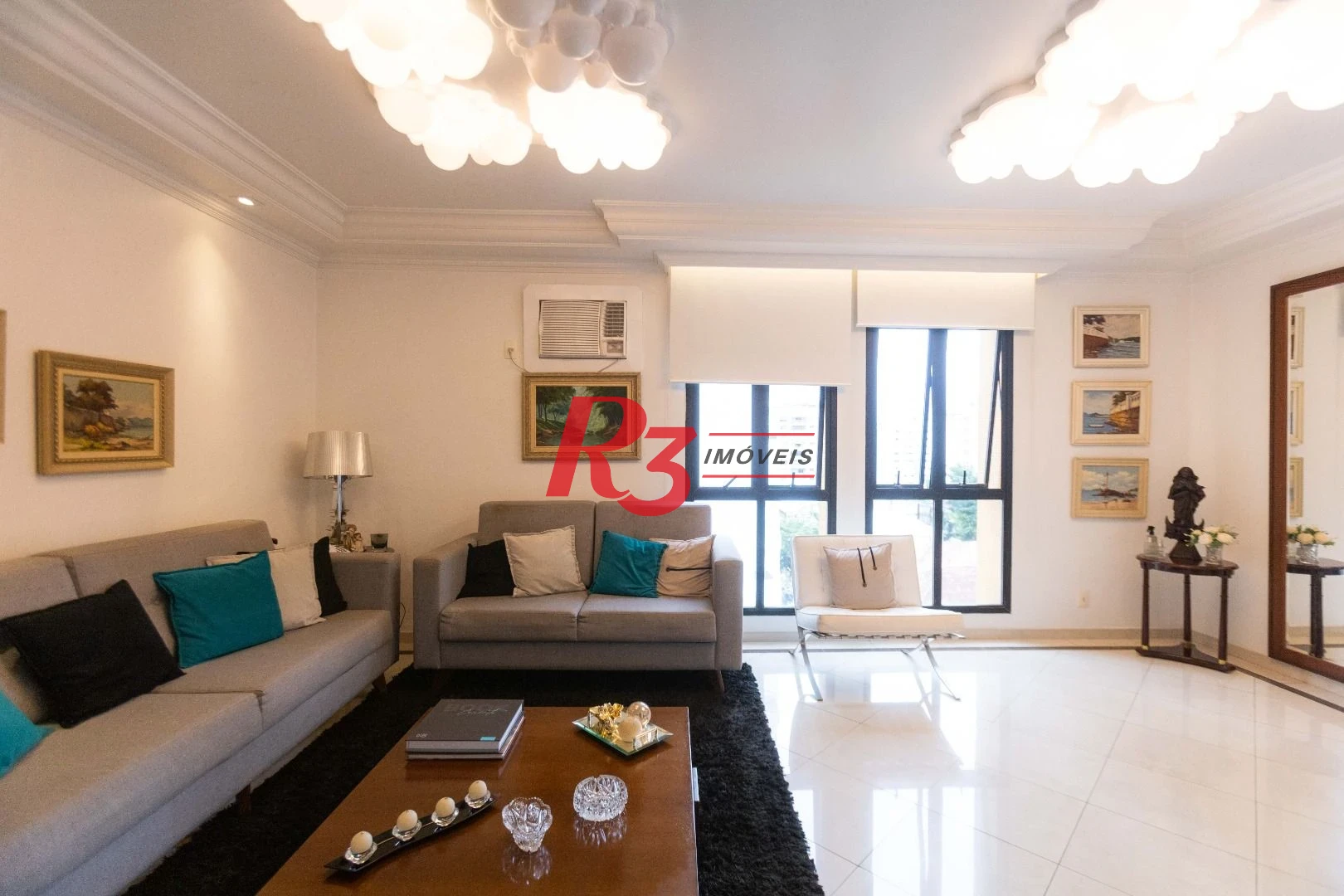 Apartamento à venda, 196 m² por R$ 1.800.000,00 - Boqueirão - Santos/SP
