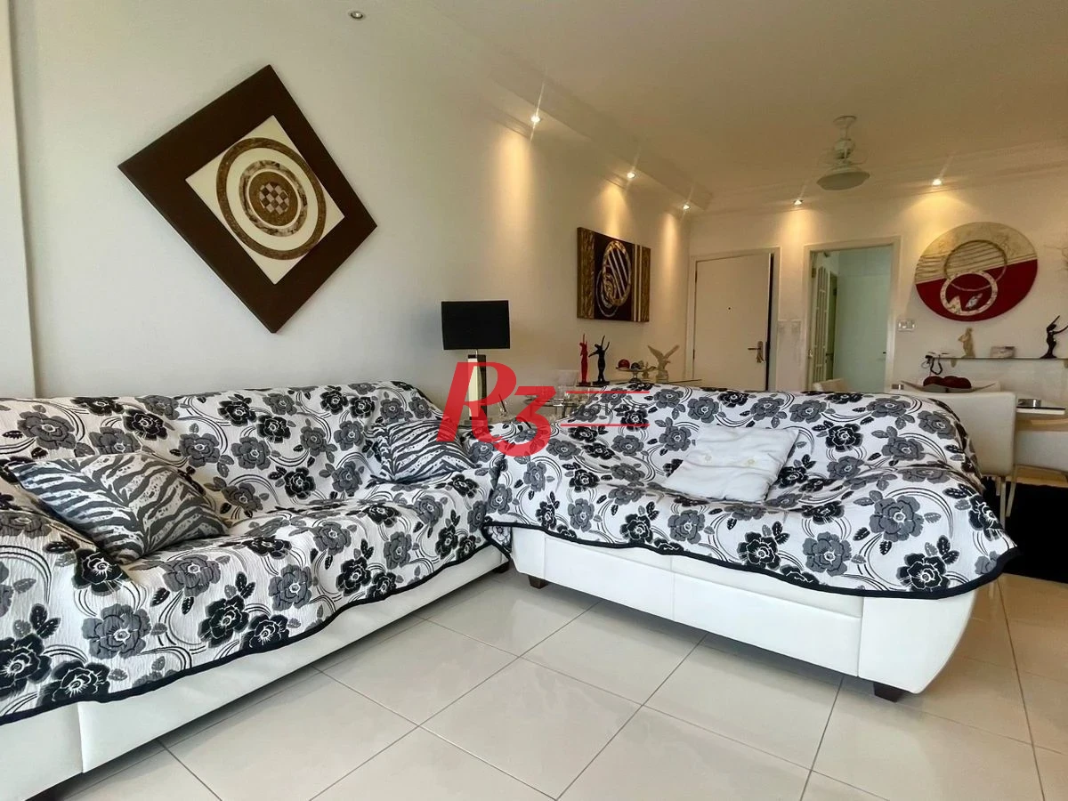 Apartamento com 3 dormitórios à venda, 104 m² por R$ 1.500.000,00 - Embaré - Santos/SP