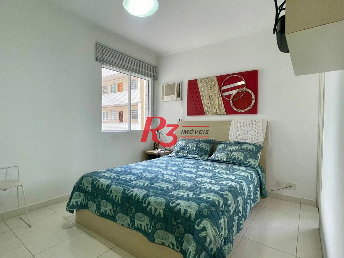 Apartamento com 3 dormitórios à venda, 104 m² por R$ 1.500.000,00 - Embaré - Santos/SP