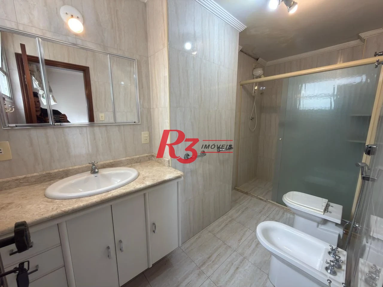 Apartamento com 3 dormitórios à venda, 200 m² por R$ 1.950.000,00 - Boqueirão - Santos/SP