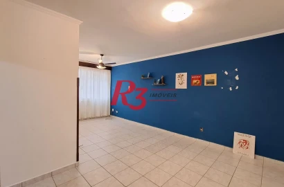 Apartamento com 1 dormitório à venda, 77 m² por R$ 465.000,00 - Pompéia - Santos/SP