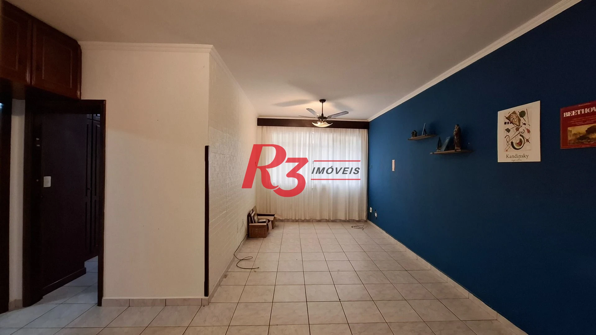 Apartamento com 1 dormitório à venda, 77 m² por R$ 465.000,00 - Pompéia - Santos/SP