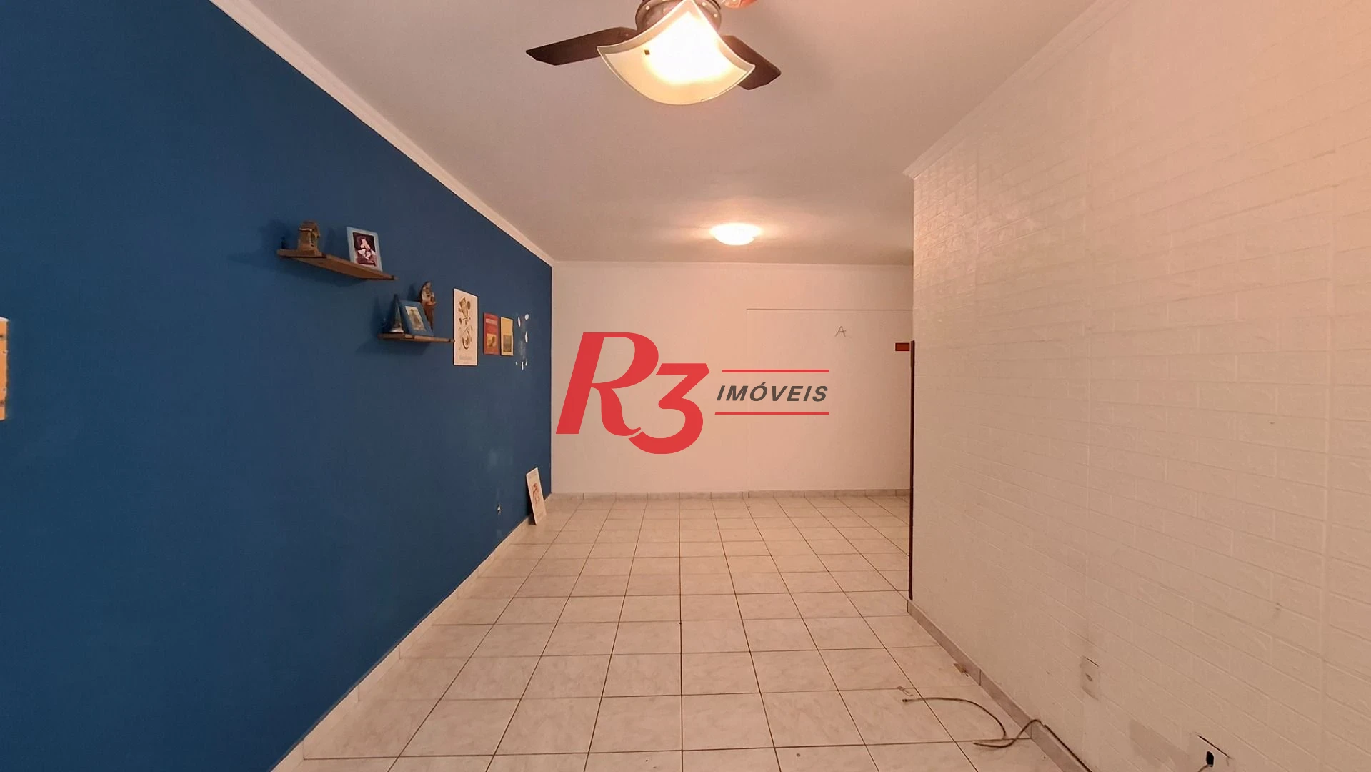 Apartamento com 1 dormitório à venda, 77 m² por R$ 465.000,00 - Pompéia - Santos/SP