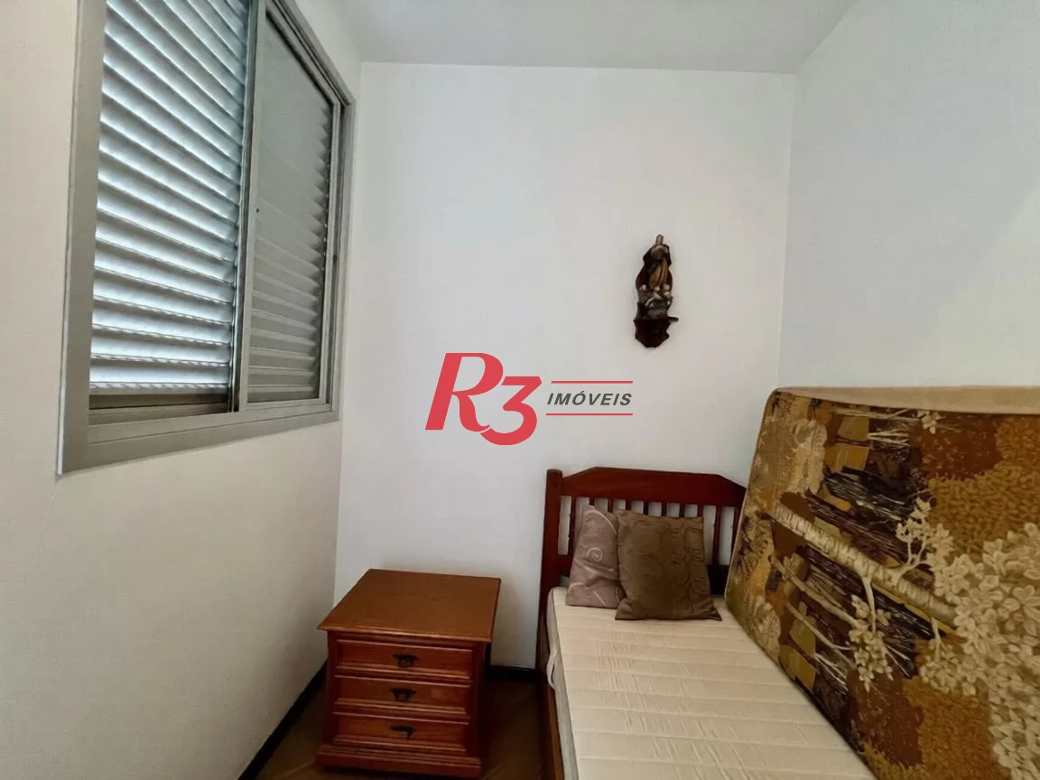 Apartamento com 1 dormitório à venda, 65 m² por R$ 600.000,00 - Boqueirão - Santos/SP