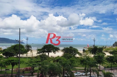Apartamento com 2 dormitórios para alugar, 110 m² por R$ 6.000,00/mês - José Menino - Santos/SP
