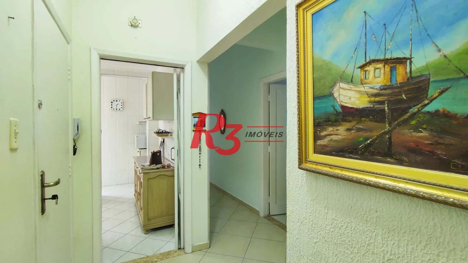 Apartamento com 2 dormitórios para alugar, 110 m² por R$ 6.000,00/mês - José Menino - Santos/SP