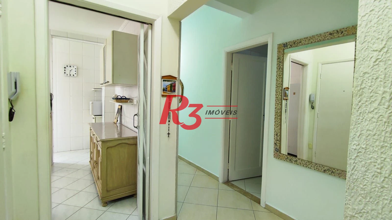 Apartamento com 2 dormitórios para alugar, 110 m² por R$ 6.000,00/mês - José Menino - Santos/SP