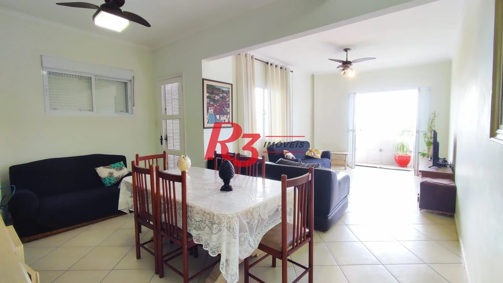 Apartamento com 2 dormitórios para alugar, 110 m² por R$ 6.000,00/mês - José Menino - Santos/SP
