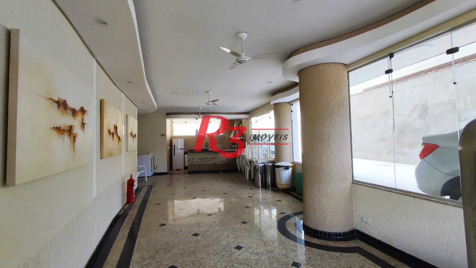 Apartamento com 2 dormitórios para alugar, 110 m² por R$ 6.000,00/mês - José Menino - Santos/SP