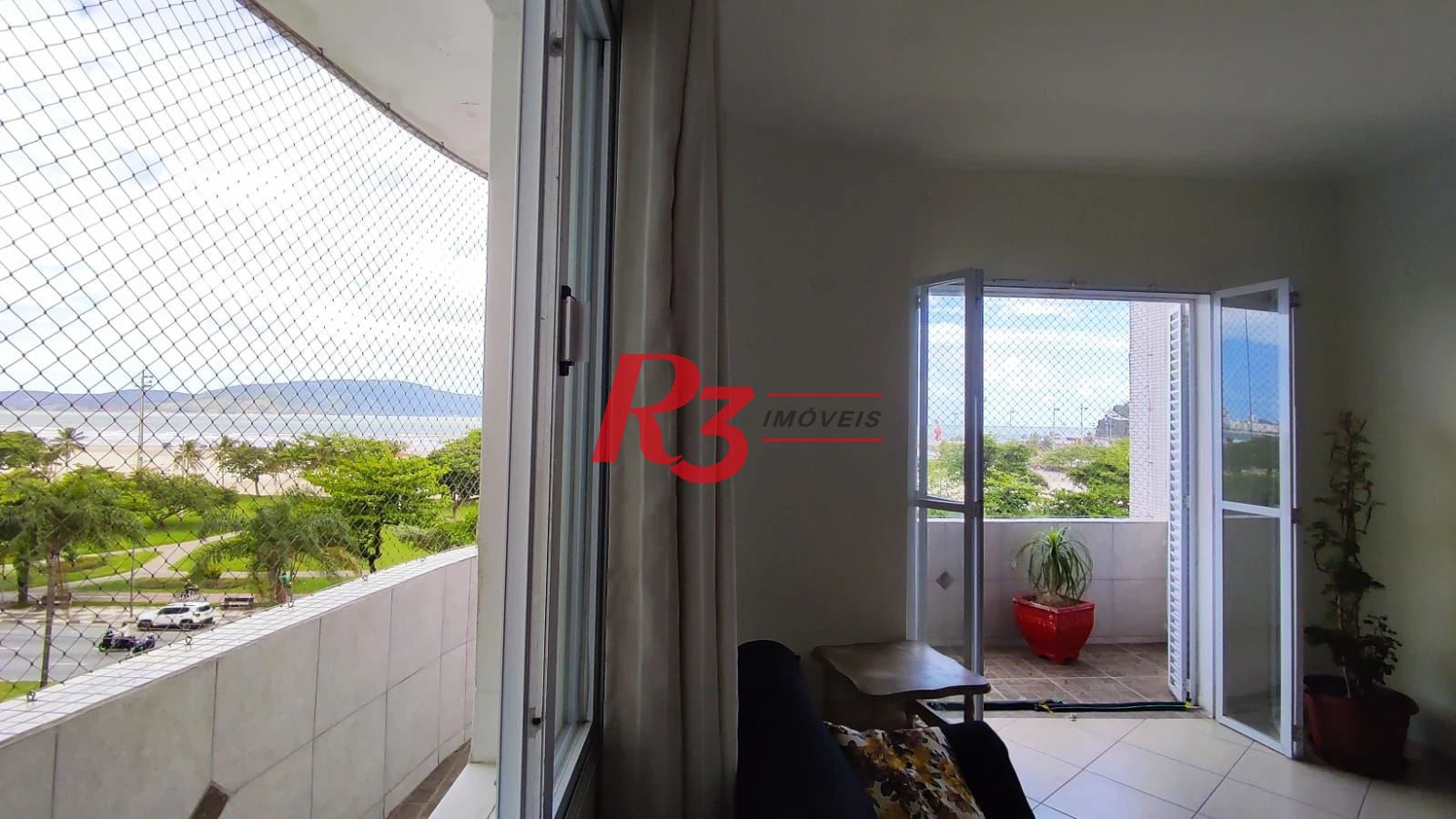 Apartamento com 2 dormitórios para alugar, 110 m² por R$ 6.000,00/mês - José Menino - Santos/SP