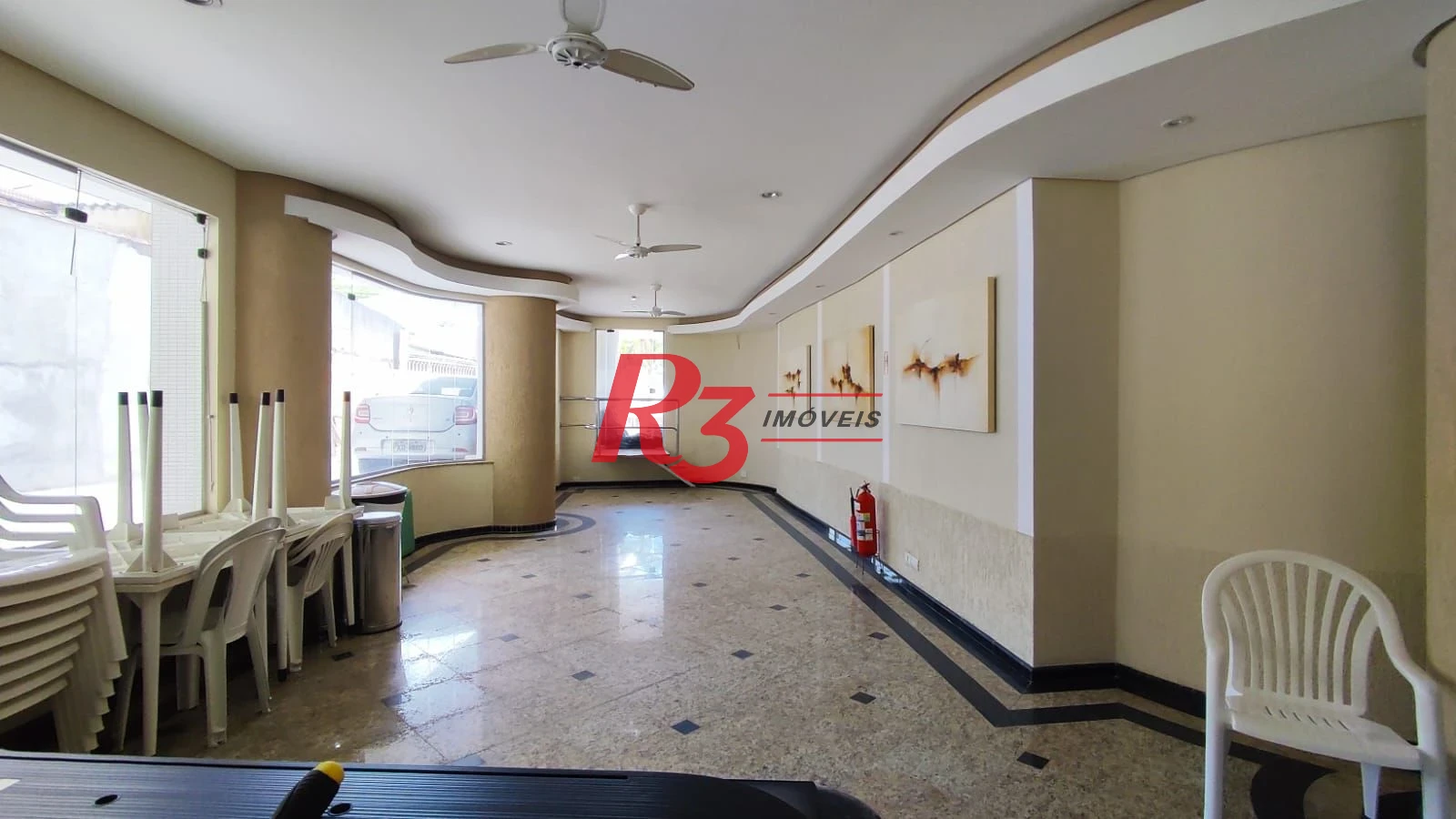 Apartamento com 2 dormitórios para alugar, 110 m² por R$ 6.000,00/mês - José Menino - Santos/SP