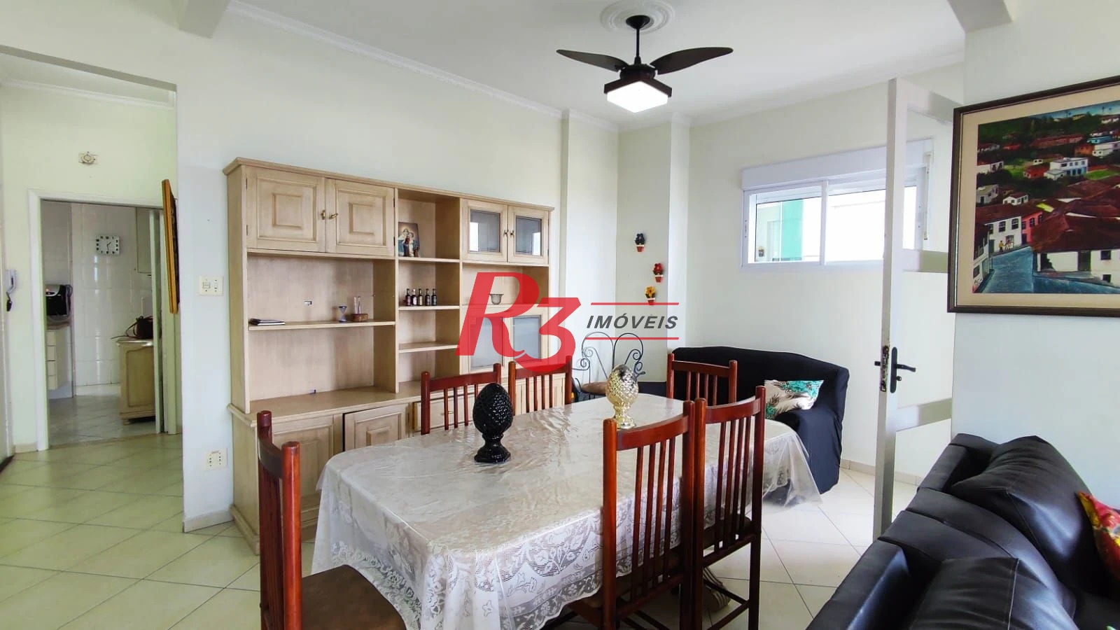 Apartamento com 2 dormitórios para alugar, 110 m² por R$ 6.000,00/mês - José Menino - Santos/SP