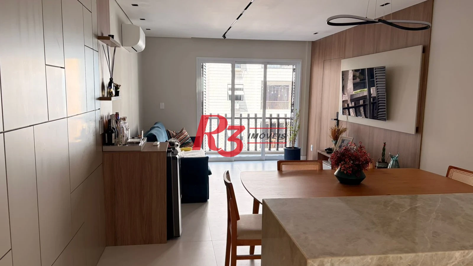 Apartamento com 2 dormitórios à venda, 120 m² por R$ 1.500.000,00 - Pompéia - Santos/SP