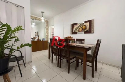 Apartamento com 2 dormitórios à venda, 136 m² por R$ 880.000,00 - Ponta da Praia - Santos/SP