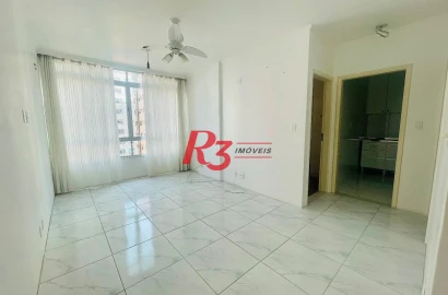 Apartamento com 1 dormitório à venda, 54 m² por R$ 460.000,00 - Aparecida - Santos/SP