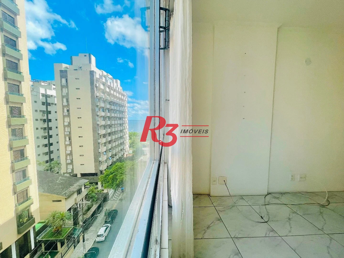 Apartamento com 1 dormitório à venda, 54 m² por R$ 460.000,00 - Aparecida - Santos/SP