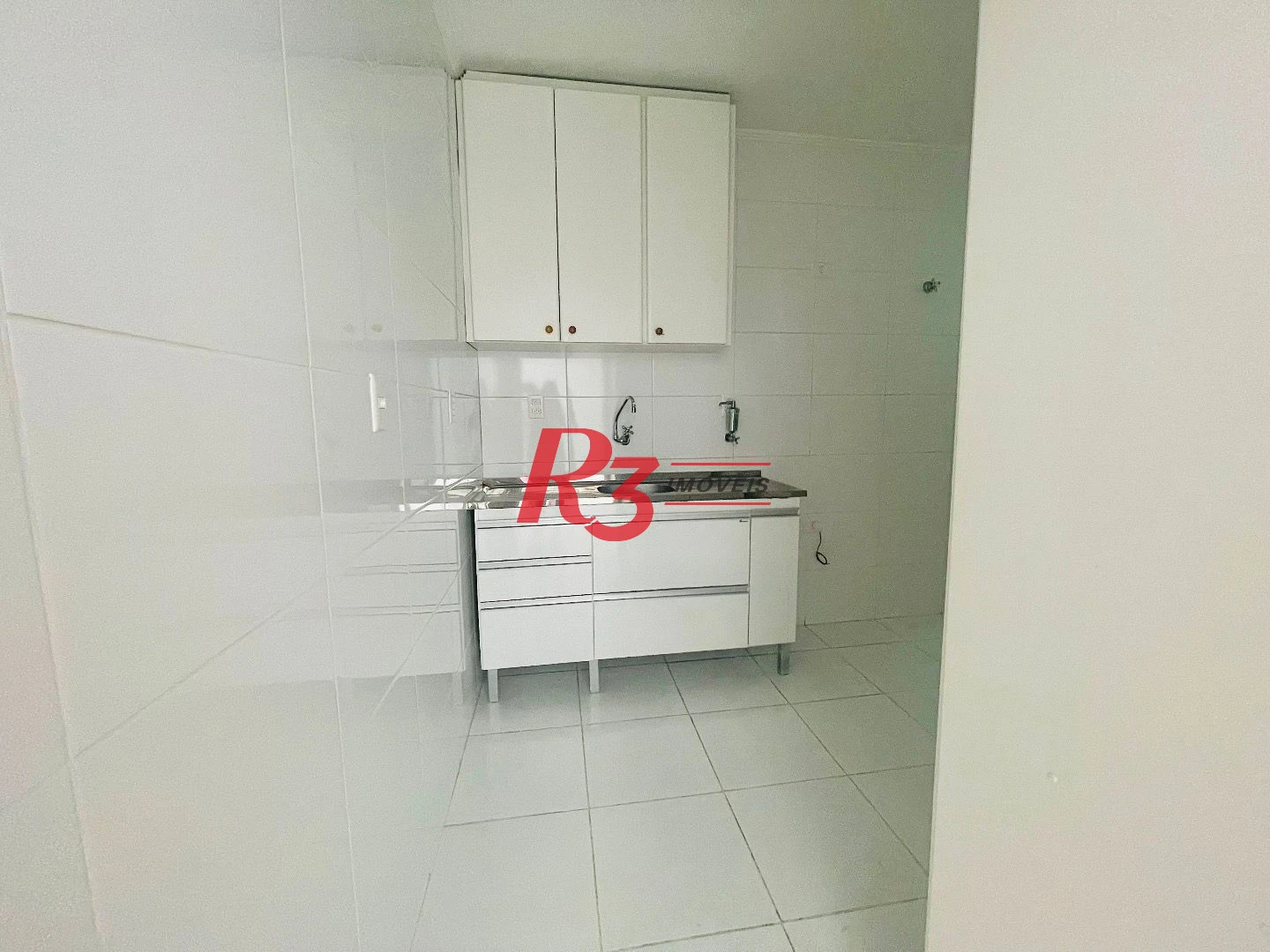 Apartamento com 1 dormitório à venda, 54 m² por R$ 460.000,00 - Aparecida - Santos/SP