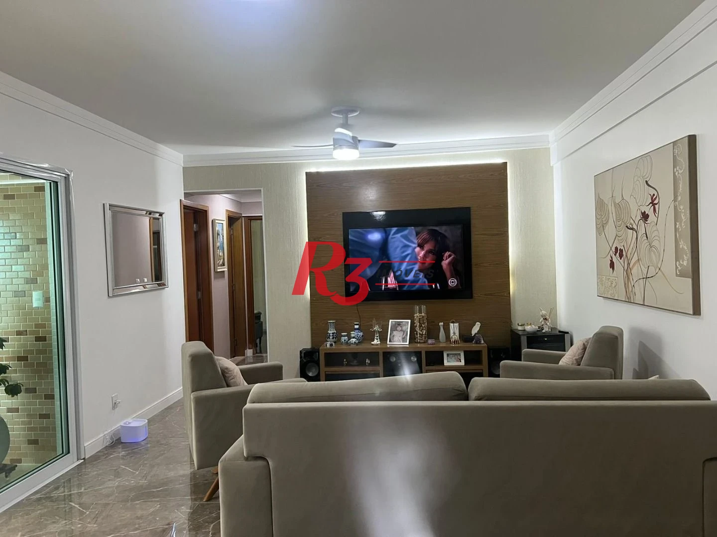 Apartamento com 3 dormitórios à venda, 123 m² por R$ 1.430.000,00 - Ponta da Praia - Santos/SP