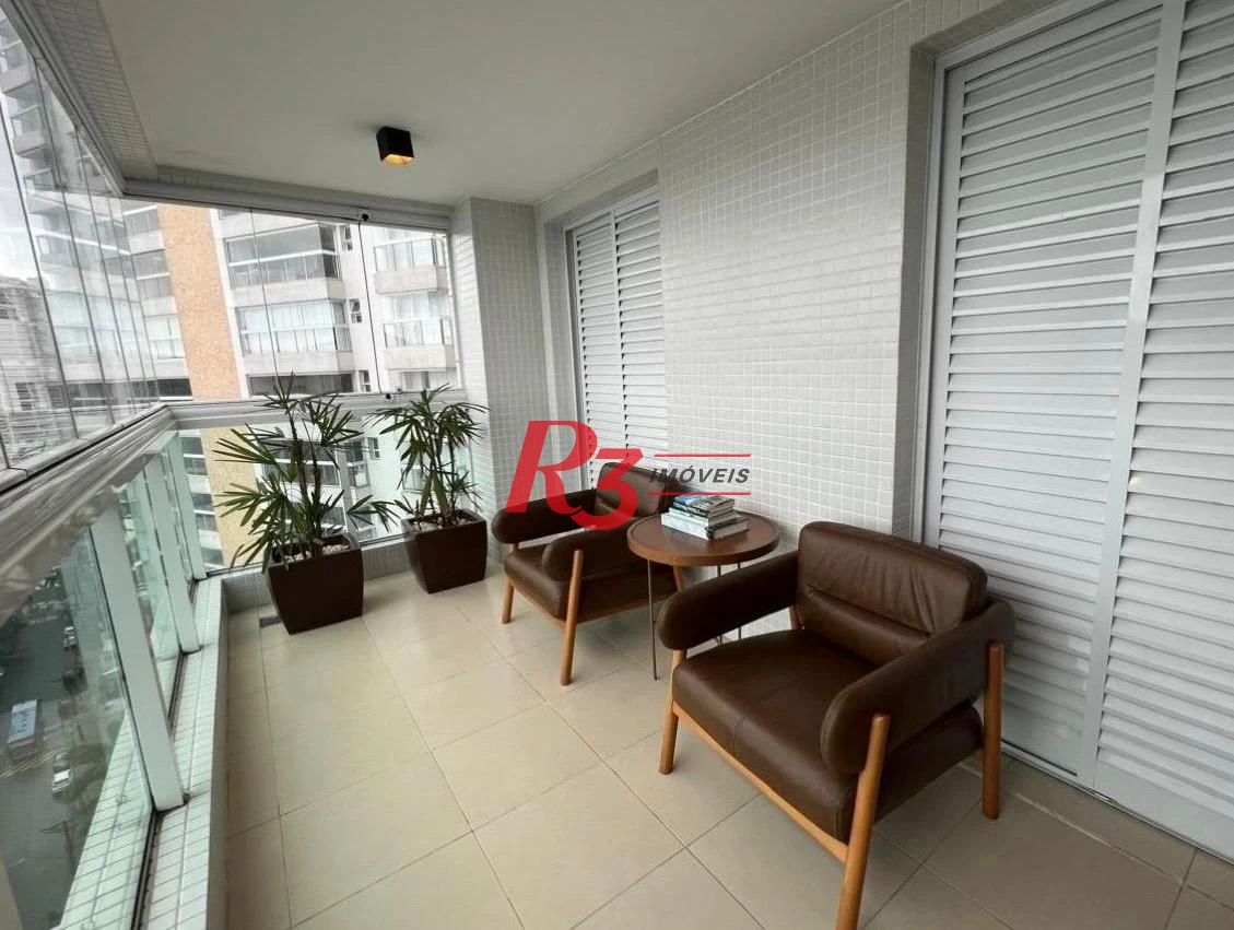 Apartamento com 3 dormitórios à venda, 123 m² por R$ 1.930.000,00 - Ponta da Praia - Santos/SP