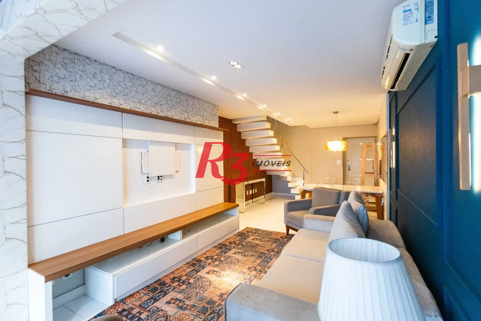 Cobertura para alugar, 160 m² por R$ 14.000,00/mês - Boqueirão - Santos/SP