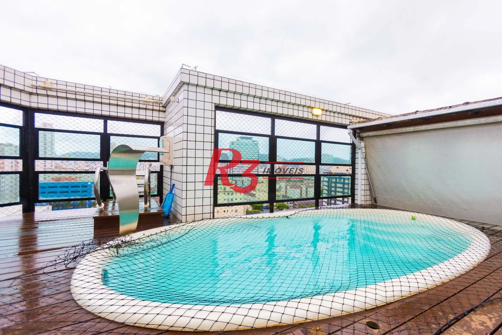 Cobertura para alugar, 160 m² por R$ 14.000,00/mês - Boqueirão - Santos/SP
