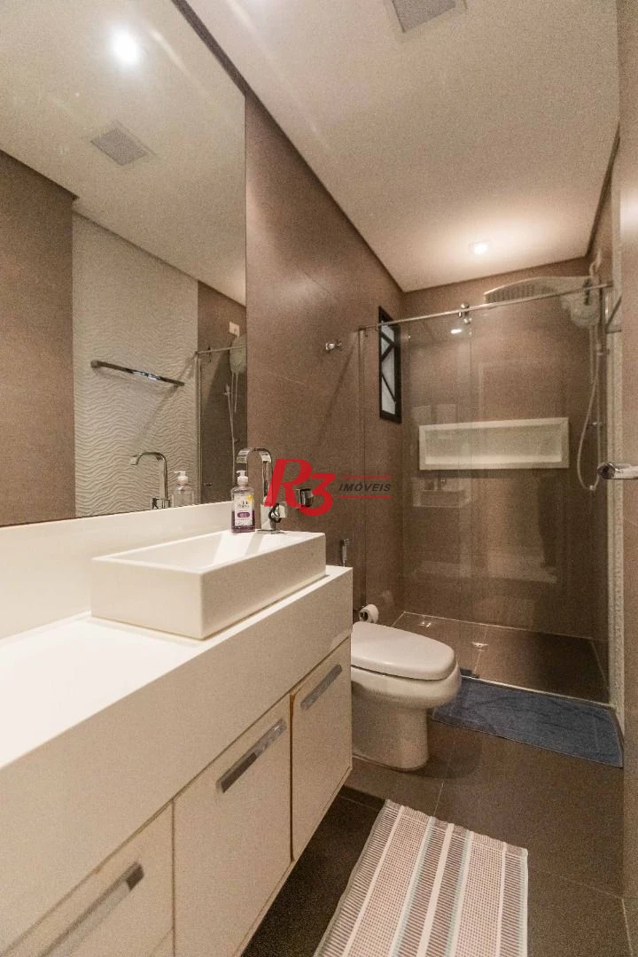 Cobertura para alugar, 160 m² por R$ 14.000,00/mês - Boqueirão - Santos/SP